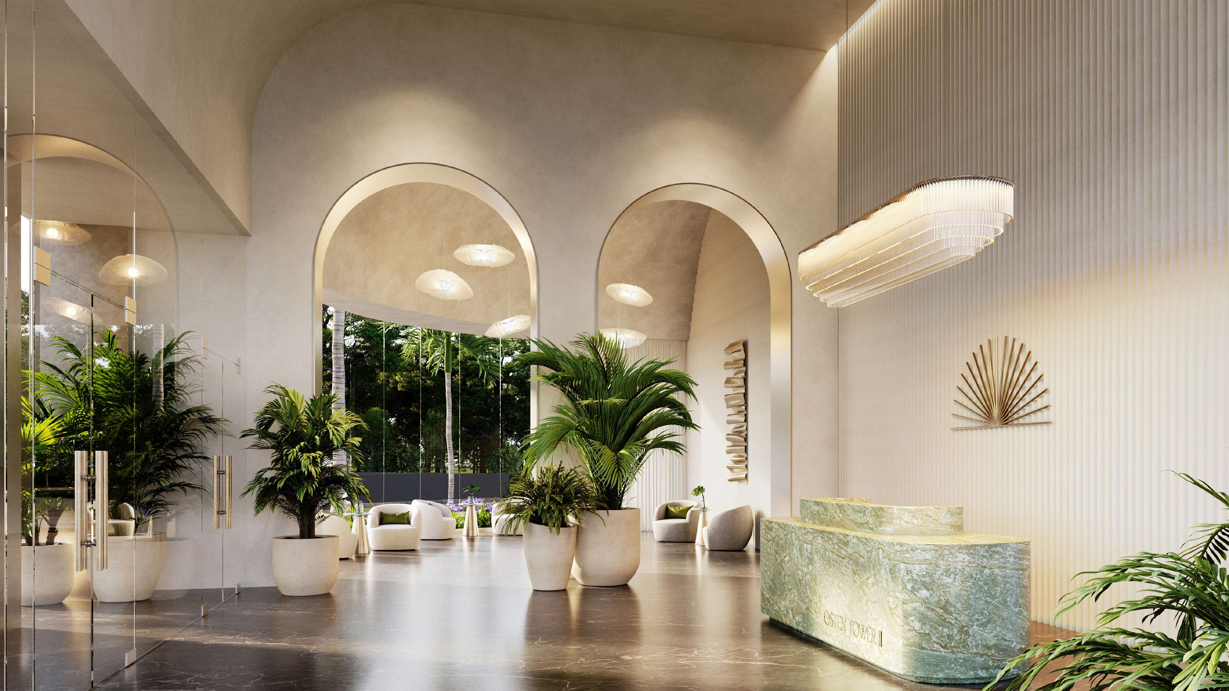 Lobby de acceso - Welcome Gallery